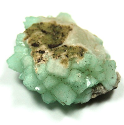 Apophyllite - Green Apophyllite Clusters