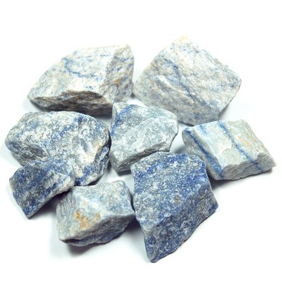 Blue Quartz - Blue Quartz Natural Chunks (Brazil)