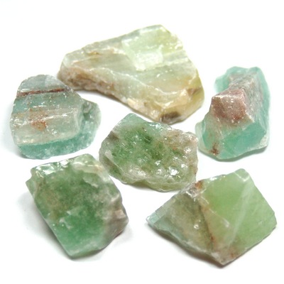 Calcite - Green Calcite Chips & Chunks
