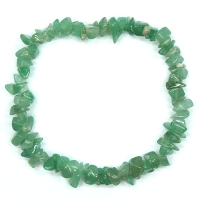 Crystal Bracelets - Green Aventurine Single Strand Bracelet