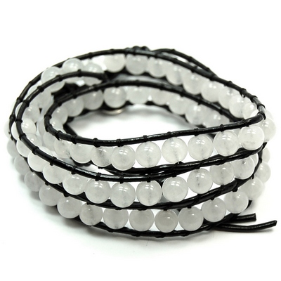Crystal Bracelets - White Aventurine Chan Luu Bracelet