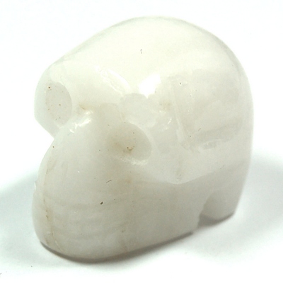 Crystal Mini-Skulls - White Aventurine Mini-Skull