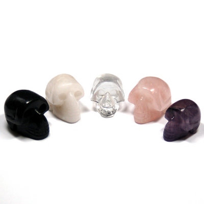 Crystal Mini-Skulls Assortment 1 (5pcs.)