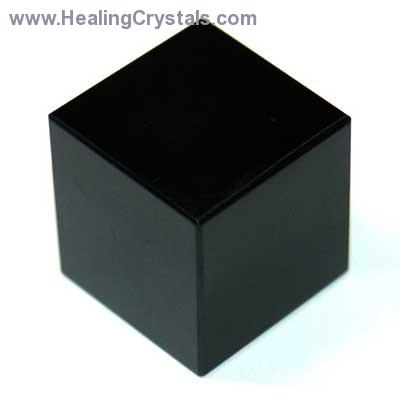 Cube - Black Agate Cubes