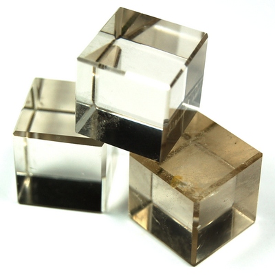 Cube - Smokey Quartz Crystal Cubes
