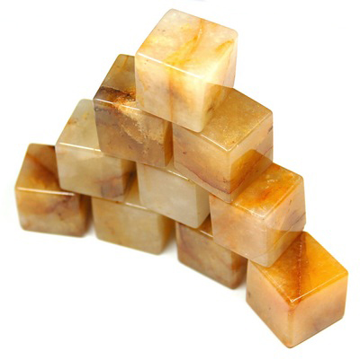 Cube - Yellow Aventurine Cubes