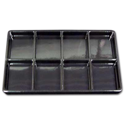 Display - Strong Plastic Trays for Tumbled Stones