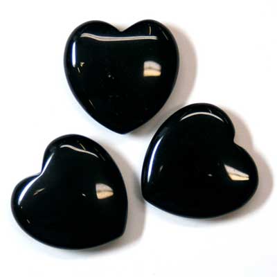Hearts - Black Onyx Heart