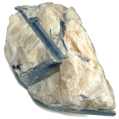 Kyanite - Blue Kyanite Blades in Quartz (Brazil)