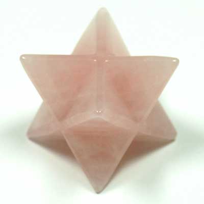Merkaba - Rose Quartz Merkaba Star