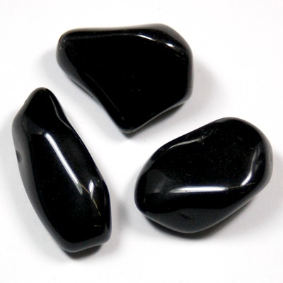 Tumbled Black Obsidian - Tumbled Stones