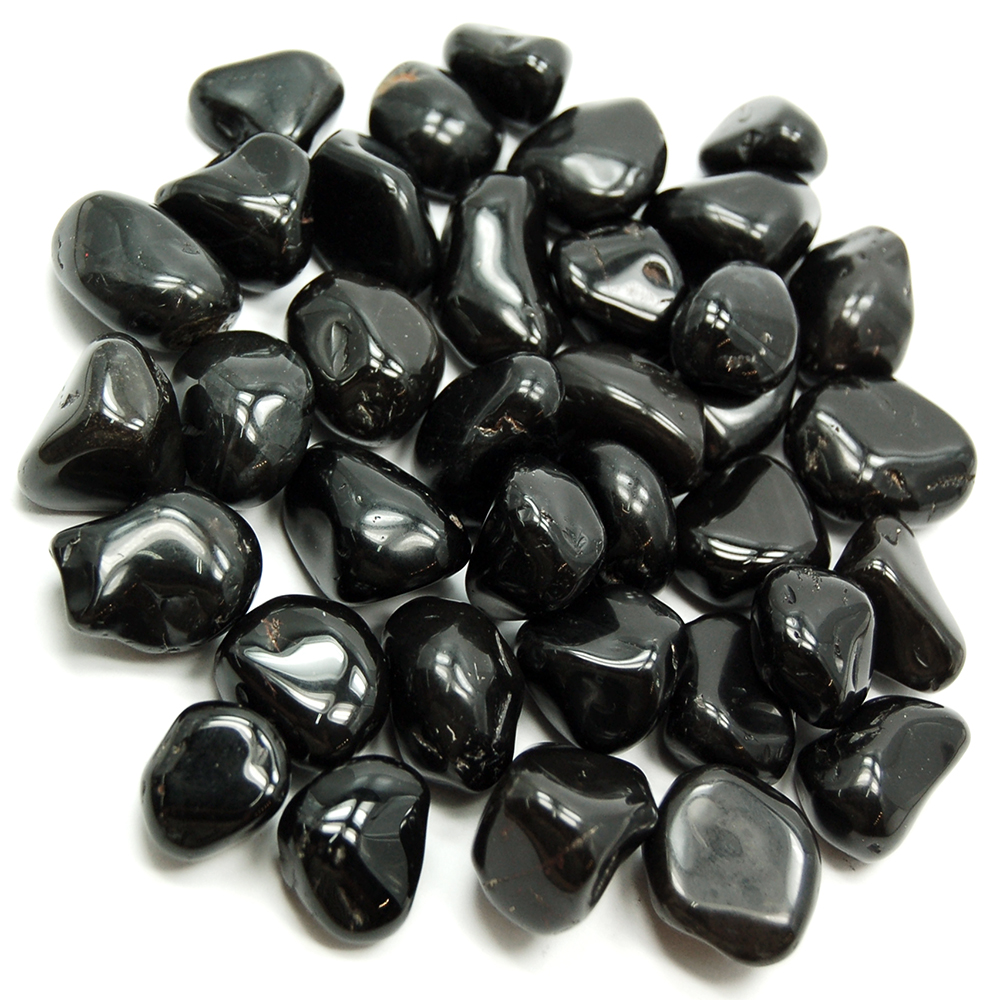 Tumbled Black Onyx (Brazil) - Tumbled Stones