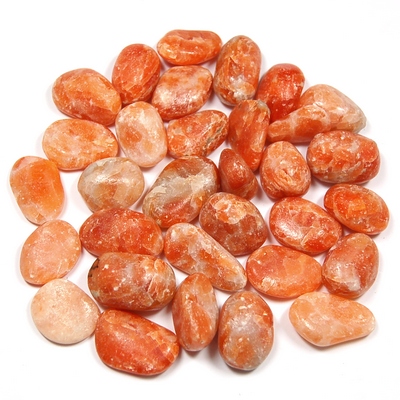 Tumbled Orange Calcite (Canada) - Tumbled Stones