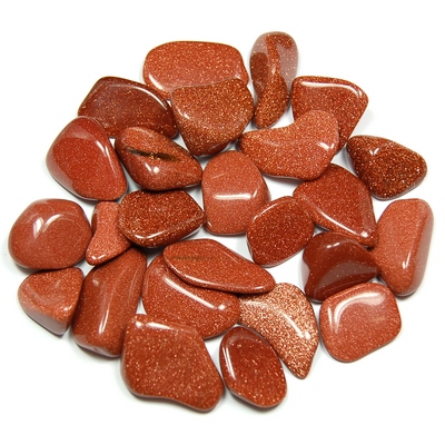 Tumbled Red Goldstone - Tumbled Stones