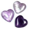 Hearts - Amethyst Crystal Heart "Extra" Quality photo