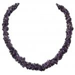 Necklaces - Amethyst Cluster Necklace (India)