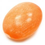 Tumbled Orange Selenite (Morocco) - Tumbled Stones
