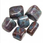 Tumbled Ruby in Blue Kyanite (India) - Tumbled Stones