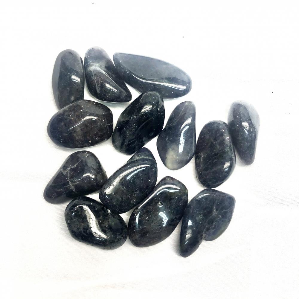 CLEARANCE - Tumbled Iolite (India) - Tumbled Stones