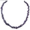 Necklaces - Amethyst Tumbled Chips Necklace (India)