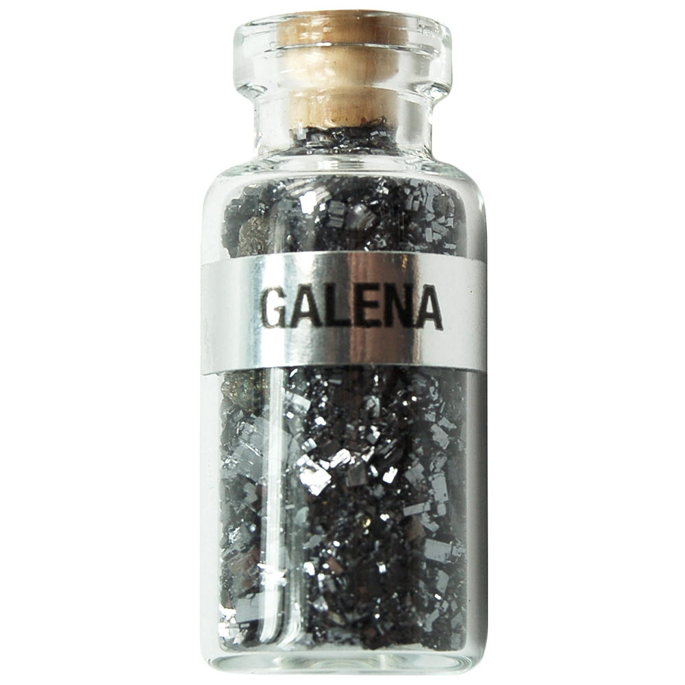 Discontinued - Galena Crystals in a Bottle (India)