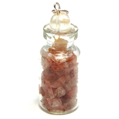 Discontinued - Sunstone Crystals in a Bottle (India)