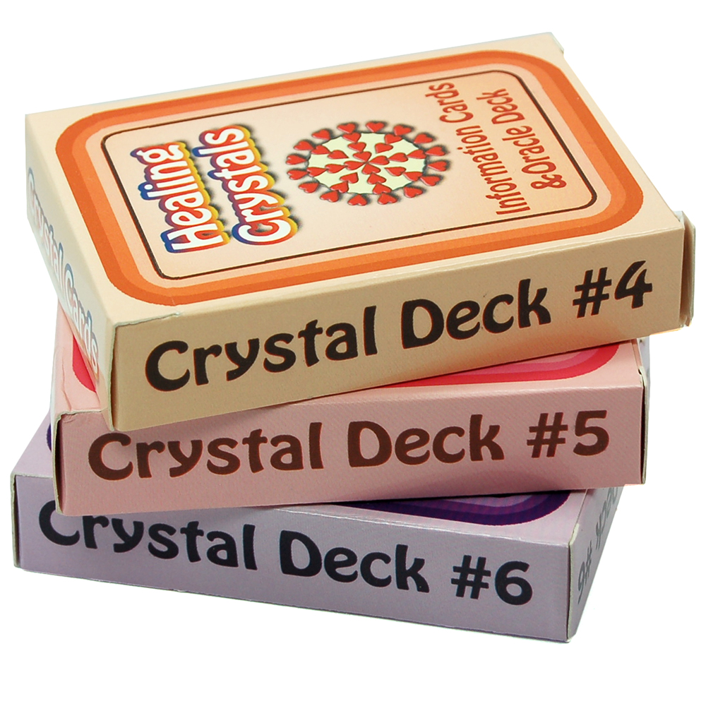 Crystal Information Cards / Oracle Decks 4, 5, & 6