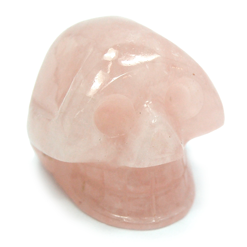 Discontinued - Rose Quartz Mini-Skull (India)