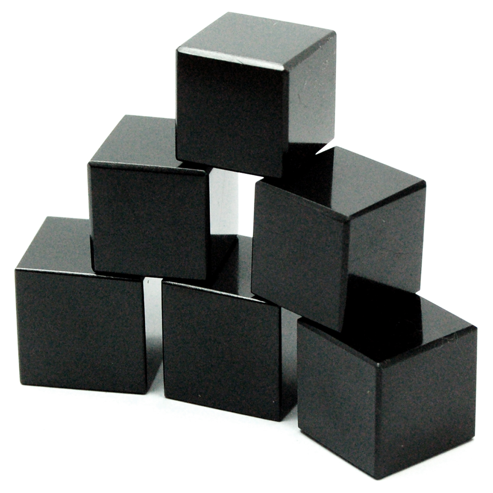 Discontinued - Black Agate Cubes (India)