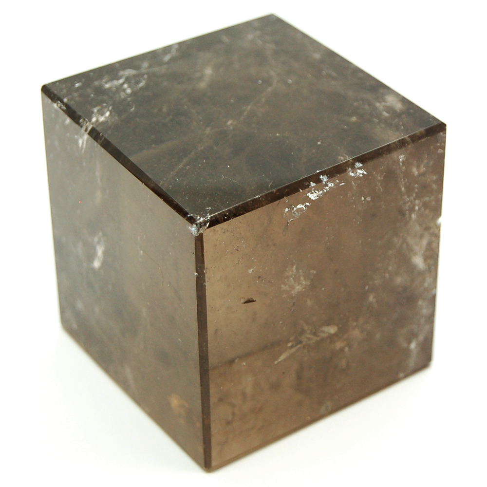 Cube - Smokey Quartz Cubes "Dark" (Brazil)