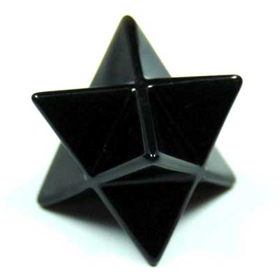 Discontinued - Black Onyx Merkaba Star (China)