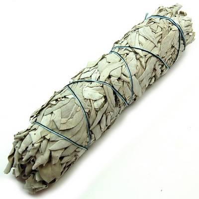 DISCONTINUE  - White Sage Incense Smudge Sticks (8\" - 9\")