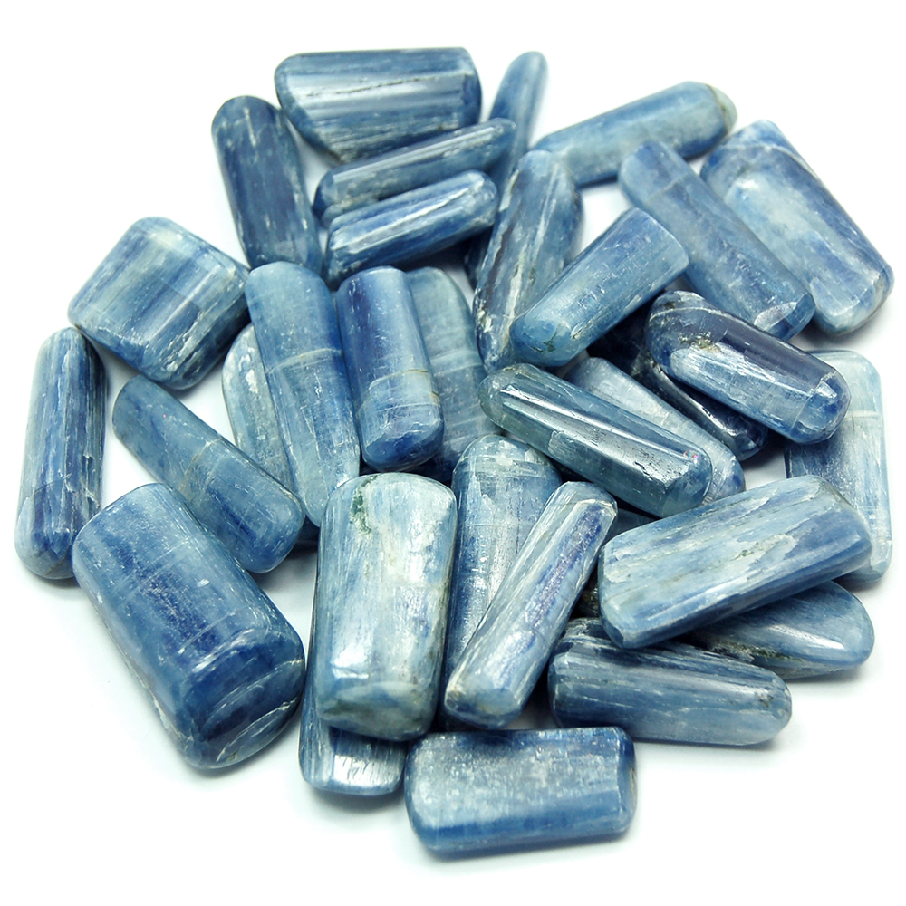 Tumbled Blue Kyanite (India) - Tumbled Stones