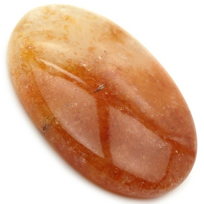 Discontinued - Orange Aventurine Worry Stone (India)