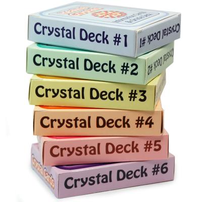 Crystal Information Cards / Oracle Decks #1,2,3,4,5 & 6