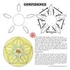 Crystal Grid Kit - Confidence Grid Kit w/Citrine (9pcs.)