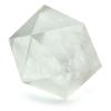 Icosahedron Platonic Solid - Clear Quartz  (Brazil)