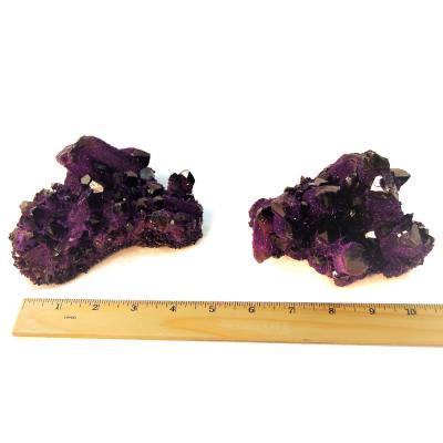 Purple Chromium Quartz Clusters (China)