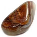 Tumbled Fire Agate "Extra" (Mexico) - Tumbled Stones