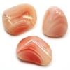 CLEARANCE - Tumbled Peach Agate (Botswana) - Tumbled Stones