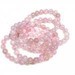 Bracelets - Rose Quartz Bead Bracelet (India)