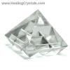 Lemurian Master Pyramid - Clear Quartz Crystal (India)