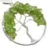 Tree of Life Pendant - Peridot (India)