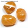 Tumbled Orange Calcite (Mexico) - Tumbled Stones